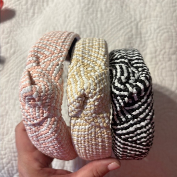 Source Unknown Accessories - 3 pack of Woven Headbands